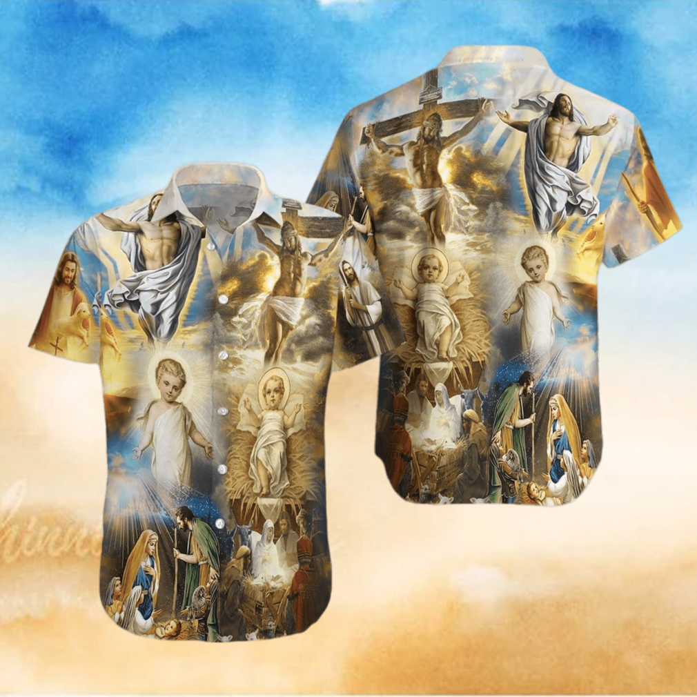 Whole Life Of Jesus Unisex Hawaiian Aloha Shirt Whole Life Of Jesus Unisex Hawaiian Aloha Shirt