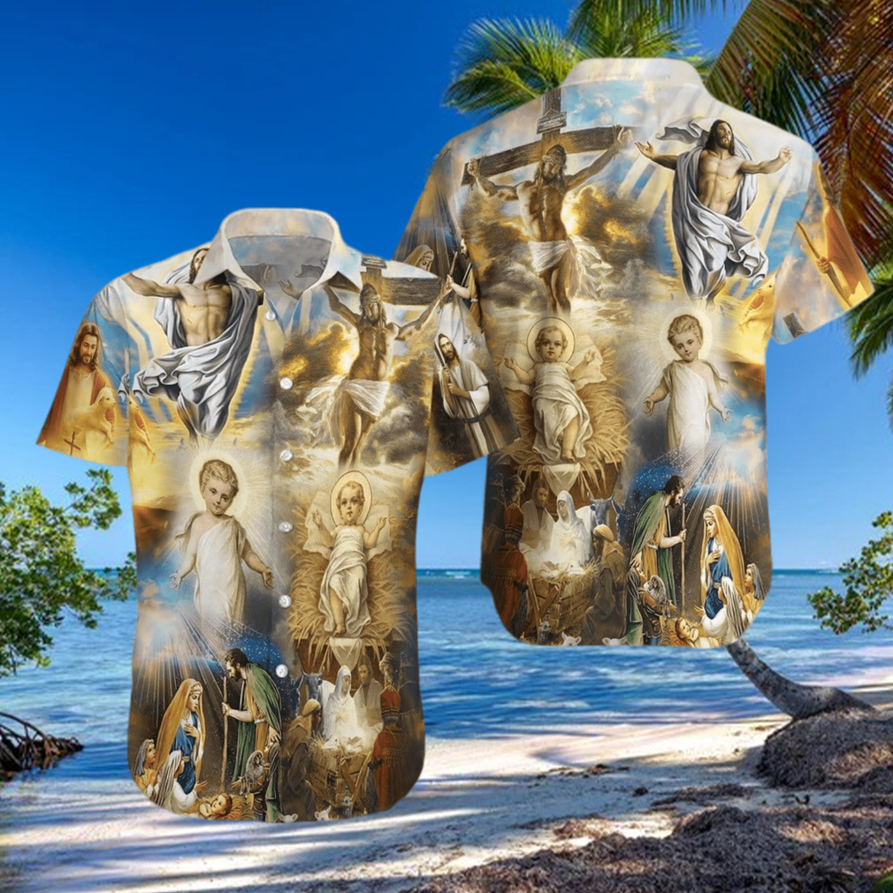 Whole Life Of Jesus Unisex Hawaiian Aloha Shirt Whole Life Of Jesus Unisex Hawaiian Aloha Shirt