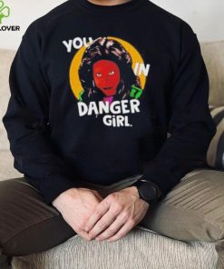 WhoopI goldberg you in danger girl shirt