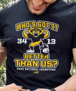 Who's Got It Better Than Us_! (Score Shirt) T Shirt