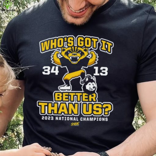 Who's Got It Better Than Us_! (Score Shirt) T Shirt