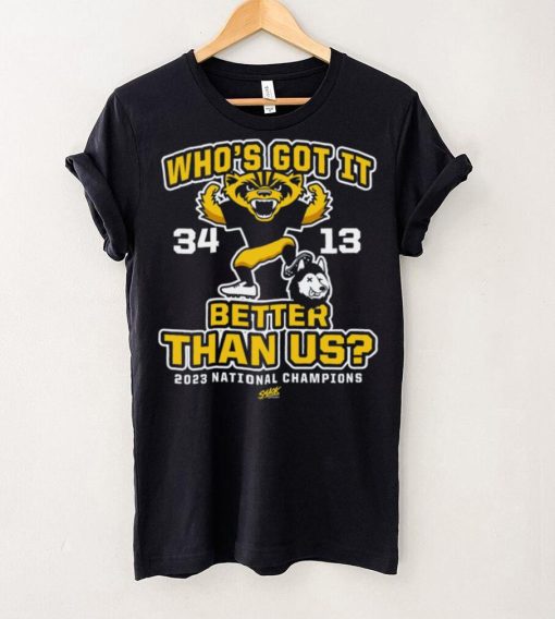 Who's Got It Better Than Us_! (Score Shirt) T Shirt