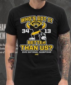 Who's Got It Better Than Us_! (Score Shirt) T Shirt