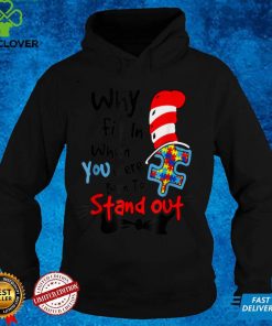 Why Fit In Autism Awareness Doctor Teacher Hat Cat Book T Shirt 1 Why Fit In Autism Awareness Doctor Teacher Hat Cat Book T Shirt