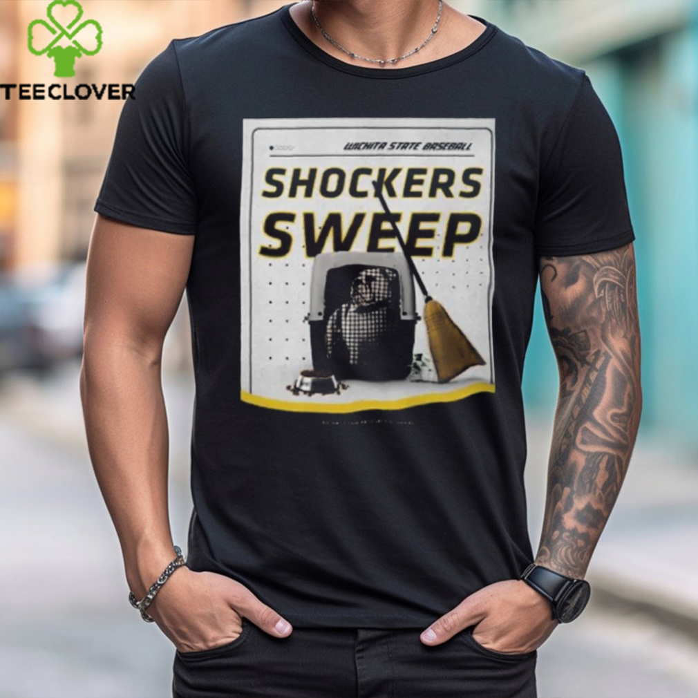 Wichita State Baseball Shockers Sweep Bulldog T Shirt Wichita State Baseball Shockers Sweep Bulldog T Shirt