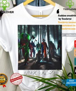 Wicked Clowns Halloween in forest shirt