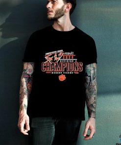 Wickertfamilystore 2024 Mhsaa Cheer D4 5X In A Row Champions Hudson Tigers T Shirt