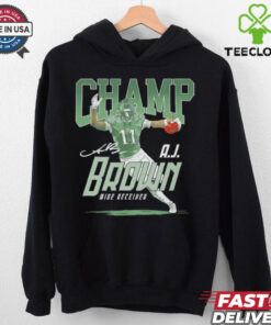 Wide Receiver A.J. Brown #11 Philadelphia Eagles Champ signature shirt