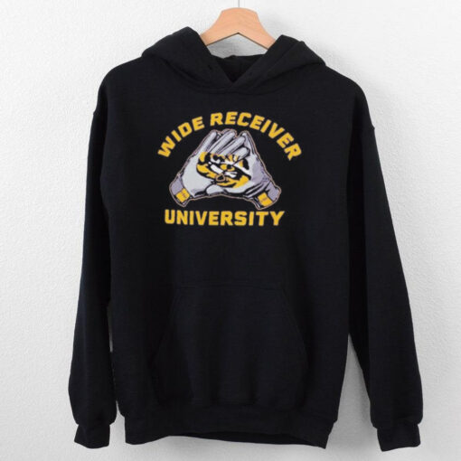 Wide receiver university T hoodie, sweater, longsleeve, shirt v-neck, t-shirt