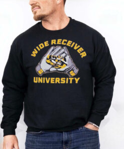 Wide receiver university T hoodie, sweater, longsleeve, shirt v-neck, t-shirt