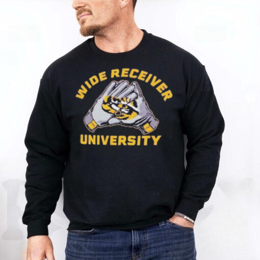 Wide receiver university T hoodie, sweater, longsleeve, shirt v-neck, t-shirt