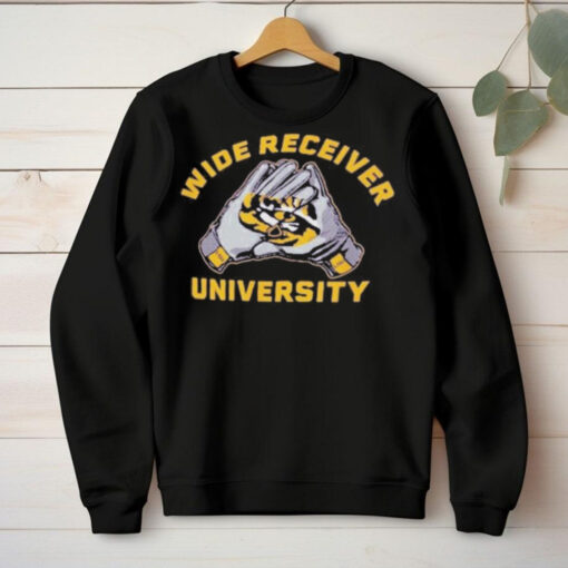 Wide receiver university T hoodie, sweater, longsleeve, shirt v-neck, t-shirt