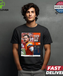 Wil Lutz 14 Points 4 4 FGS 2 2 PAT AFC Player Of The Week Shirt