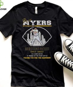 Wil Myers San Diego Padres 2015 2022 Thank You For The Memories Signature shirt