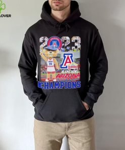 Wilbur the Wildcat mascot Arizona Wildcats 2023 Alamo Bowl Champions hoodie, sweater, longsleeve, shirt v-neck, t-shirt