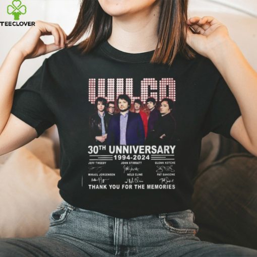 Wilco 30th Anniversary 1994 2024 Thank You For The Memories T Shirt