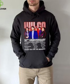 Wilco 30th anniversary 1994 2024 thank you for the memories shirt