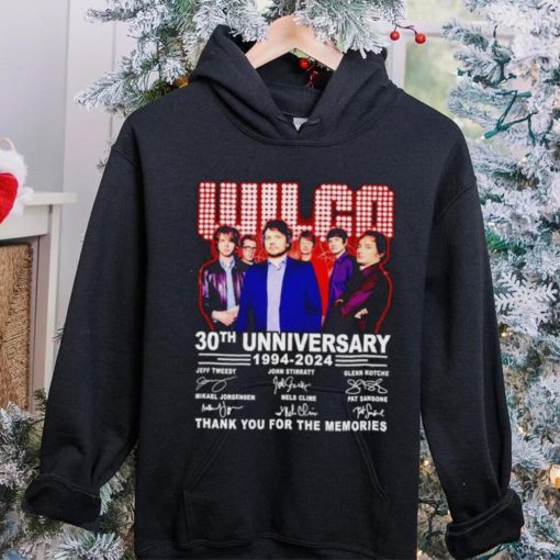 Wilco 30th anniversary 1994 2024 thank you for the memories shirt