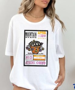 Wilco April 30, 2023 Athens Ohio Mountain Stage Poster Shirt