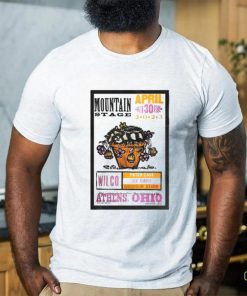 Wilco April 30, 2023 Athens Ohio Mountain Stage Poster Shirt