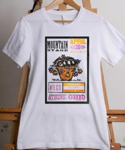 Wilco April 30, 2023 Athens Ohio Mountain Stage Poster Shirt