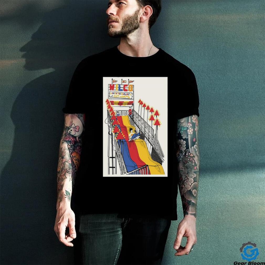 Wilco July 5 2024 Chautauqua NY Poster Shirt Wilco July 5 2024 Chautauqua NY Poster Shirt