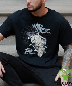 Wild Artic Polar Bear Single Stitch T Shirt