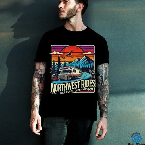 Wild Roads Open Skies T Shirt