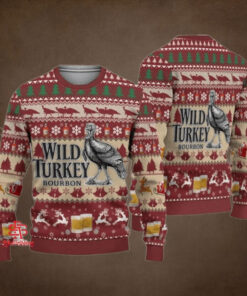 Wild Turkey Bourbon Ugly Sweater