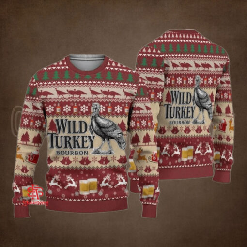 Wild Turkey Bourbon Ugly Sweater