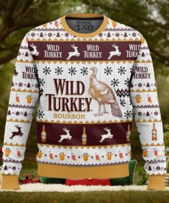 Wild Turkey Ugly Christmas Sweater