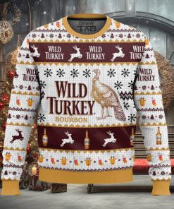 Wild Turkey Ugly Christmas Sweater