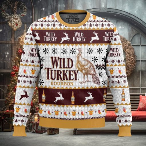 Wild Turkey Ugly Christmas Sweater