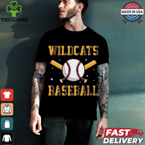 Wildcats Baseball T Shirt