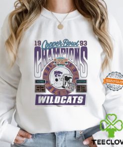 Wildcats K State 1993 Copper Bowl Champions Home Visitor Shirts