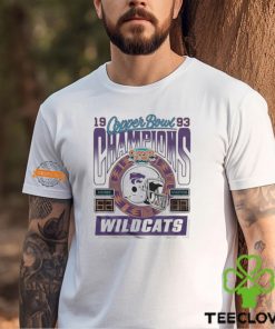 Wildcats K State 1993 Copper Bowl Champions Home Visitor Shirts