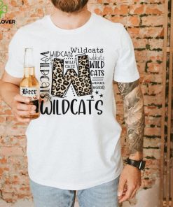 Wildcats School Sports Fan Team Spirit Mascot Gift T Shirt