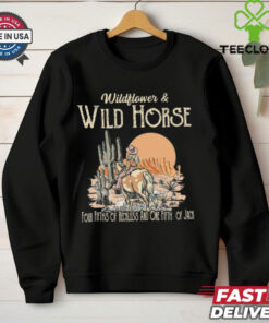 Wildflower And Wild Horse Shirt