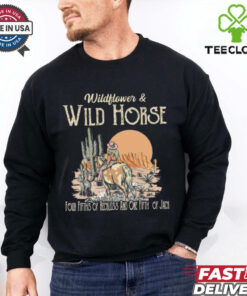 Wildflower And Wild Horse Shirt