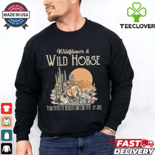 Wildflower And Wild Horse Shirt