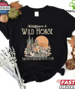 Wildflower And Wild Horse Shirt