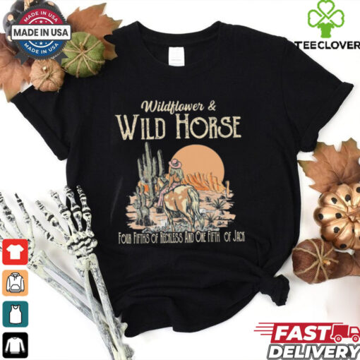 Wildflower And Wild Horse Shirt