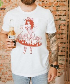 Wildkindprints Hot To Go Cowgirl shirt