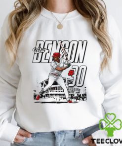 Will Benson Cincinnati Reds MLBPA Stadium shirt