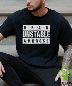 Will Freeark wearing Dean Ambrose Unstable shirt