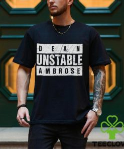 Will Freeark wearing Dean Ambrose Unstable shirt