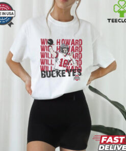 Will Howard Ohio State Buckeyes QB1 repeat shirt