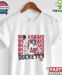 Will Howard Ohio State Buckeyes QB1 repeat shirt