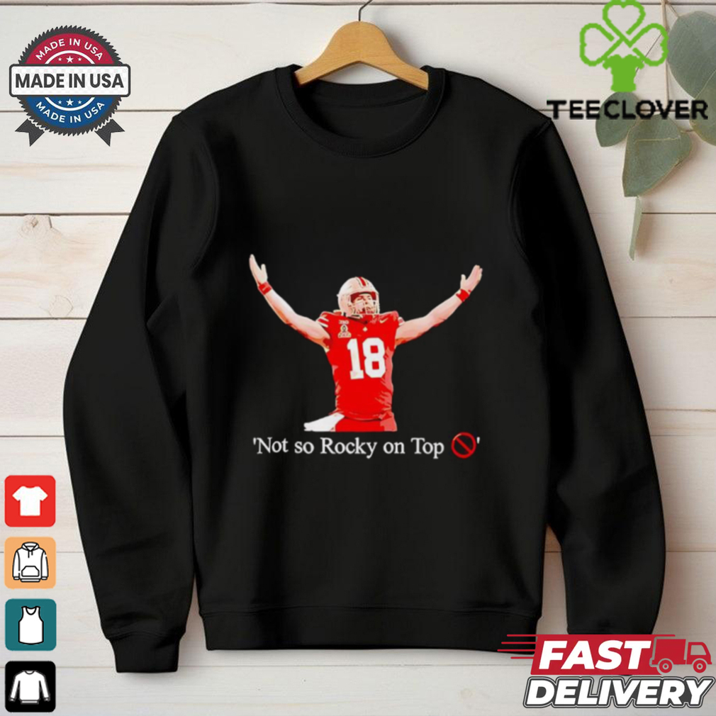 Will Howard not so Rocky on top Ohio State trolls Tennessee shirt Will Howard not so Rocky on top Ohio State trolls Tennessee shirt