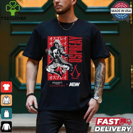 Will Ospreay Aerial Assassin   Assassin’s Creed Shadows Black Shirt